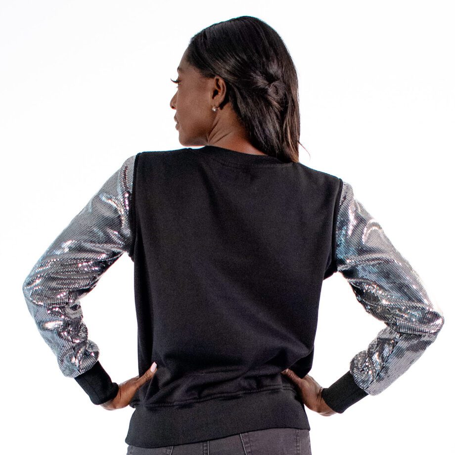 JN LENTEJUELAS PLATA ESPALDA ELEGANTE